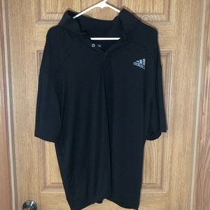 Adidas Black Golf Polo Mens Size 2XL